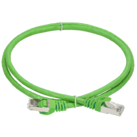 Патч-корды RJ45-RJ45 кат.6A GREEN