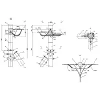Анкерные переходные ответвительные одноцепные