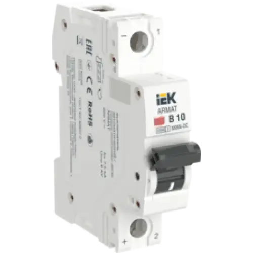 IEK ARMAT Автоматический выключатель M06N-DC 1P B 10А (AR-M06N-1-B010DC)