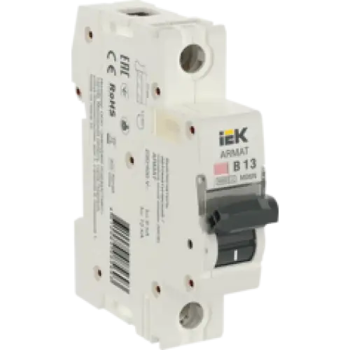 IEK ARMAT Автоматический выключатель M06N 1P B 13А (AR-M06N-1-B013)
