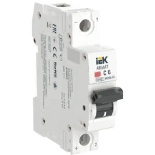 IEK ARMAT Автоматический выключатель M06N-DC 1P C 6А (AR-M06N-1-C006DC)