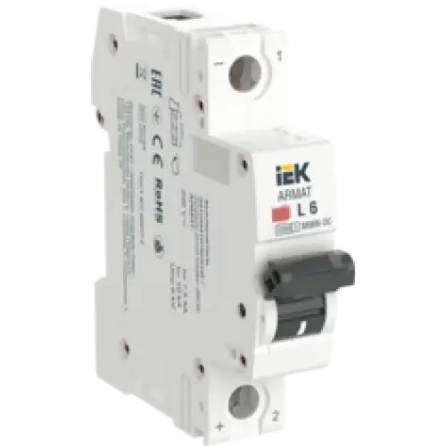 IEK ARMAT Автоматический выключатель M06N-DC 1P L 6А (AR-M06N-1-L006DC)