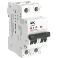 IEK ARMAT Автоматический выключатель M06N-DC 2P B 16А (AR-M06N-2-B016DC)