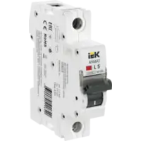 IEK ARMAT Автоматический выключатель M10N 1P L 5А (AR-M10N-1-L005)