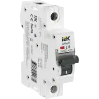 IEK ARMAT Автоматический выключатель M10N 1P L 6А (AR-M10N-1-L006)