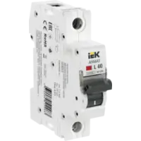 IEK ARMAT Автоматический выключатель M10N 1P L 40А (AR-M10N-1-L040)