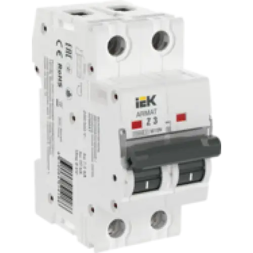 IEK ARMAT Автоматический выключатель M10N 2P Z 3А (AR-M10N-2-Z003)