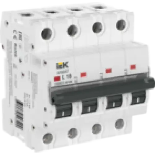 IEK ARMAT Автоматический выключатель M10N 4P L 16А (AR-M10N-4-L016)