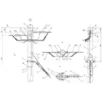 IEK Опора Кд151 деревянная концевая одноцепная (ASIP-DER-OPR-301-00-51)