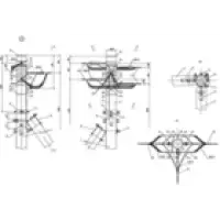 IEK Опора ПОАд161 деревянная анкерная переходная ответв. двухцепная (ASIP-DER-OPR-472-00-77)
