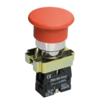 IEK Кнопка управления LAY5-BC41 Грибок 1з красная (BBG70-BC-K04)