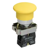 IEK Кнопка управления LAY5-BC51 Грибок 1з желтая (BBG70-BC-K05)