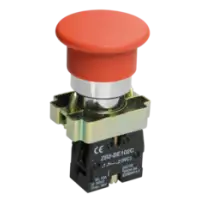IEK Кнопка управления LAY5-BC42 Грибок 1р красная (BBG71-BC-K04)