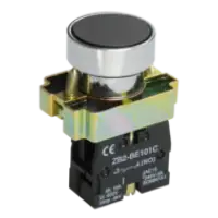 IEK Кнопка управления LAY5-BA21 без подсветки черная 1з (BBT60-BA-K02)