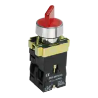 IEK Переключатель LAY5-BK2465 на 2 положения красный (BSW90-BK-2-K04)