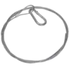 IEK Трос стальной с карабином 1м (CLP1M-SRC-2-01)