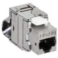 IEK ITK Модуль Keystone Jack кат.6A STP без инструментальная заделка угловой 90град отвод кабеля (CS1-1C6AS-T2-90)