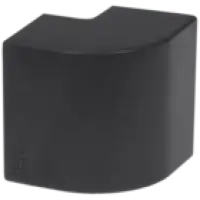 IEK ELECOR Угол внешний КМН 15х10 черный (4шт/компл) (EL-KK10D-N-015-010-K02)