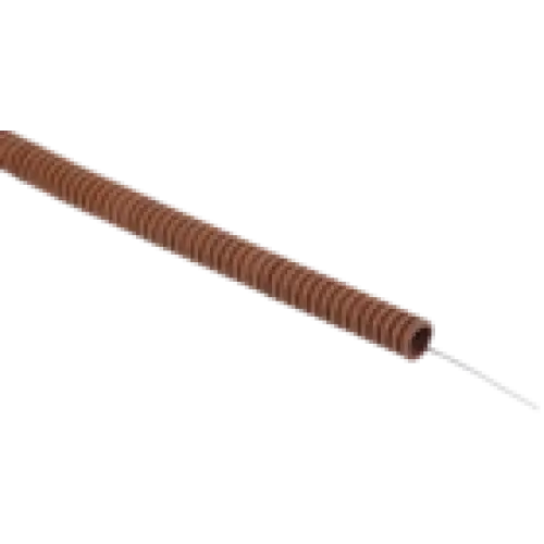 IEK ELASTA Труба гофрированная ПВХ d=25мм с зондом дуб (100м) (ET-TG21-121-025-100-K24)