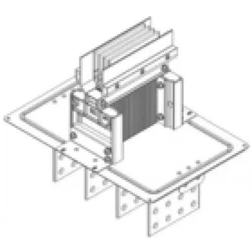 IEK LINEBAR Секция фланцевая прямая Тип1 3200А Al 3L+N+PER IP55 транспортировочная (LB-3200A4-35-F-F1)