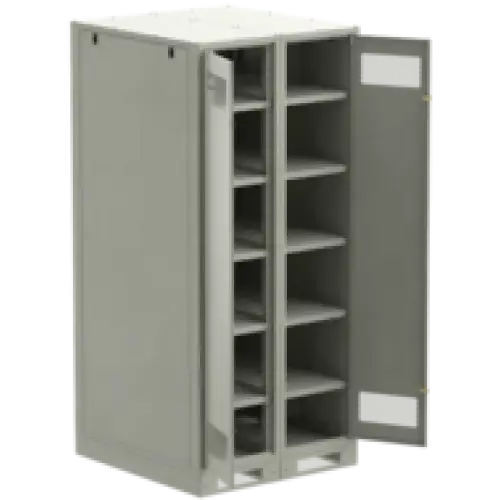 IEK ITK LINEA B Шкаф (пустой) 2000х900х950мм двустворчатая металлическая дверь серый (LB35-20H99-2M)