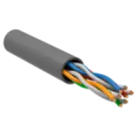 IEK ITK Витая пара U/UTP кат. 5E 4х2х24AWG solid PVC серый (305м) РФ (LC1-C5E04-111-S-R)
