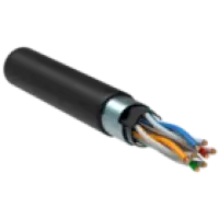 IEK ITK Витая пара F/UTP кат.6 4х2х23AWG solid LDPE черный (305м) (LC3-C604-339)