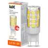 IEK Лампа светодиодная CORN капсула 3,5Вт 230В 3000К керамика G9 (LLE-CORN-4-230-30-G9)