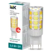 IEK Лампа светодиодная CORN капсула 3,5Вт 230В 4000К керамика G9 (LLE-CORN-4-230-40-G9)