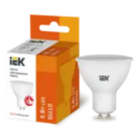 IEK Лампа светодиодная PAR16 софит 5Вт 230В 3000К GU10 (LLE-PAR16-5-230-30-GU10)