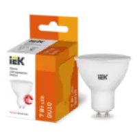 IEK Лампа светодиодная PAR16 софит 7Вт 230В 3000К GU10 (LLE-PAR16-7-230-30-GU10)