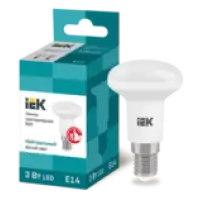 IEK Лампа светодиодная R39 рефлектор 3Вт 230В 4000К E14 (LLE-R39-3-230-40-E14)