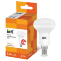 IEK Лампа светодиодная R50 рефлектор 5Вт 230В 3000К E14 (LLE-R50-5-230-30-E14)