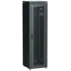IEK ITK LINEA N Шкаф сетевой 19 33U 600х600мм перфорированная передняя дверь черный (LN05-33U66-P)