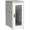IEK ITK LINEA N Шкаф сетевой 19 18U 600х1000мм стеклянная передняя дверь серый (LN35-18U61-G)