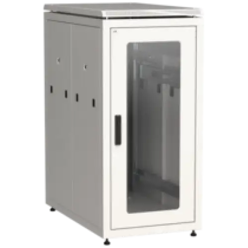 IEK ITK LINEA N Шкаф сетевой 19 18U 600х1000мм стеклянная передняя дверь серый (LN35-18U61-G)