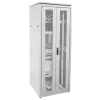 IEK ITK LINEA N Шкаф сетевой 19 33U 800х800мм двустворчатая перфорированная дверь задняя перфорированная серый (LN35-33U88-2PP)
