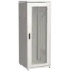 IEK ITK LINEA N Шкаф сетевой 19 42U 800х800мм перфорированная передняя дверь задняя металлическая серый (LN35-42U88-PM)