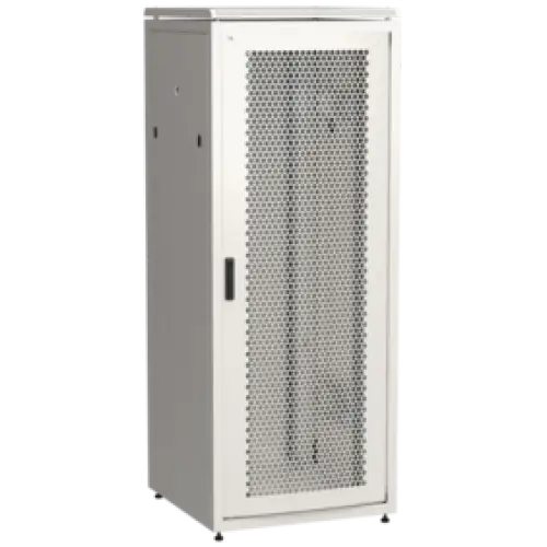 IEK ITK LINEA N Шкаф сетевой 19 42U 800х800мм перфорированная передняя дверь задняя металлическая серый (LN35-42U88-PM)