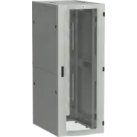IEK ITK LINEA S Шкаф серверный 19 45U 750х1200мм передняя дверь двухстворчатая перфорированная задняя дверь перфорированная серый RAL 7035 (LS35-45U72-2PP)