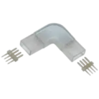 IEK Коннектор угловой 5шт RGB 14мм (разъем-разъем) (LSCON14-RGB-220-05)
