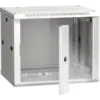 IEK ITK Шкаф настенный LINEA W 6U 600х450мм дверь стекло RAL 7035 (LWR3-06U64-GF)