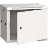 IEK ITK Шкаф настенный LINEA W 9U 600х450мм дверь металл RAL 7035 (LWR3-09U64-MF)