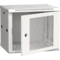 IEK ITK Шкаф настенный LINEA W 9U 600х450мм дверь перфорированная RAL 7035 (LWR3-09U64-PF)