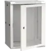 IEK ITK Шкаф настенный LINEA W 12U 600х450мм дверь перфорированная RAL 7035 (LWR3-12U64-PF)