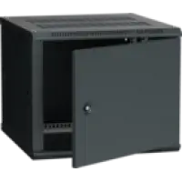 IEK ITK Шкаф настенный LINEA W 9U 600х600мм дверь металл RAL 9005 (LWR5-09U66-MF)