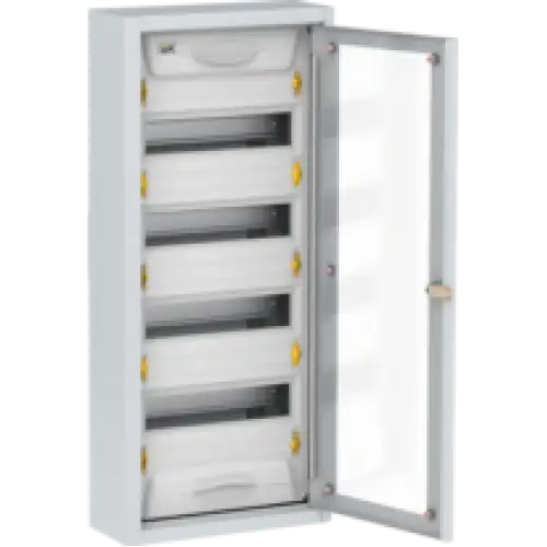 IEK TITAN 5 Корпус металлический ЩРн-48 прозрачная дверь IP31 УХЛ3 (MKM16-N-048-31-Z-U)