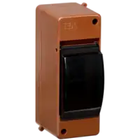 IEK KREPTA 3 Корпус пластиковый КМПн 2/2 IP30 дуб (MKP42-N-02-30-20-D)