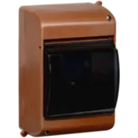 IEK KREPTA 3 Корпус пластиковый КМПн 2/4 IP30 дуб (MKP42-N-04-30-12-D)