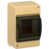 IEK KREPTA 3 Корпус пластиковый КМПн 2/4 IP30 сосна (MKP42-N-04-30-12-S)